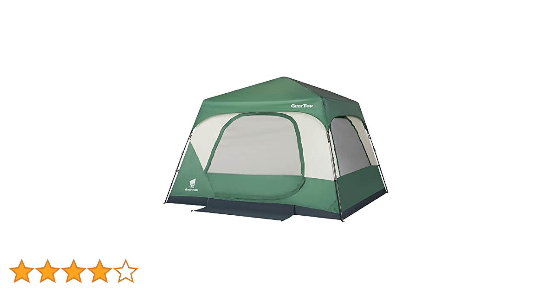 Amazon.co.jp: Geer Top ワンタッチ テント 4-6人用 大型
